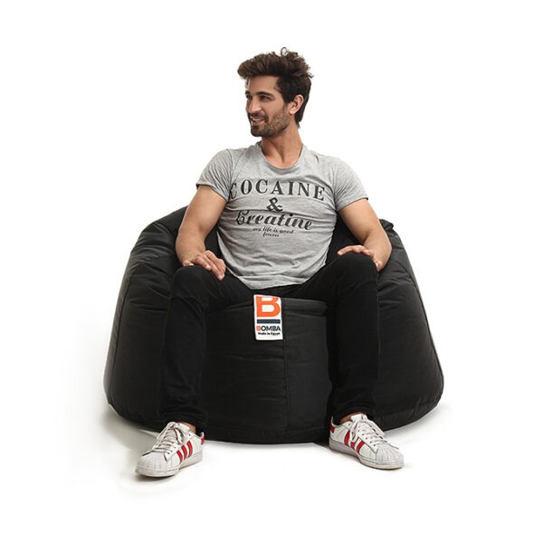 الترا شيلزي اسود (1) Bomba Ultra Shelzi Bean Bag standard