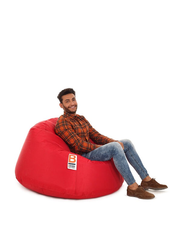 سوبر شيلزي احمر Bomba super Shelzi Bean Bag standard