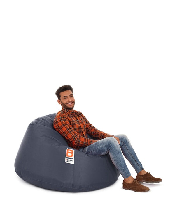 سوبر شيلزي رمادي م Bomba super Shelzi Bean Bag standard